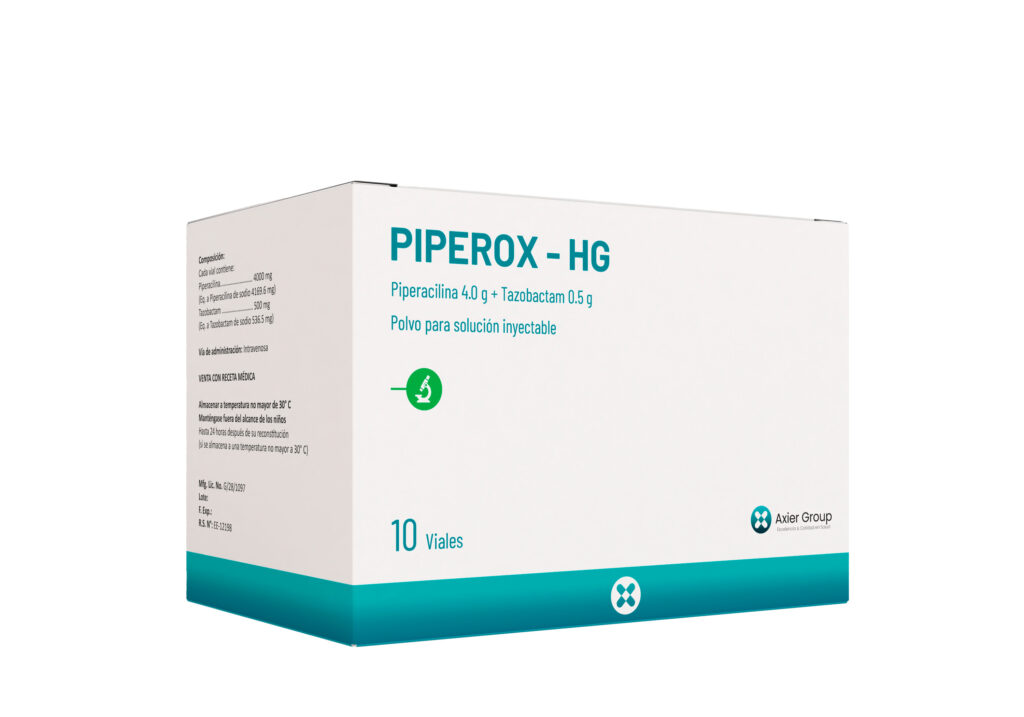 Rotulado Piperox-HG 4g + 0