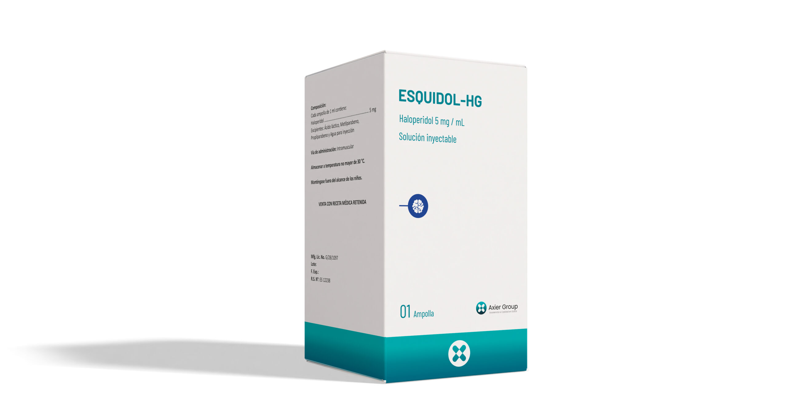 Rotulado Esquidol-HG 5mg 1mL x 01amp