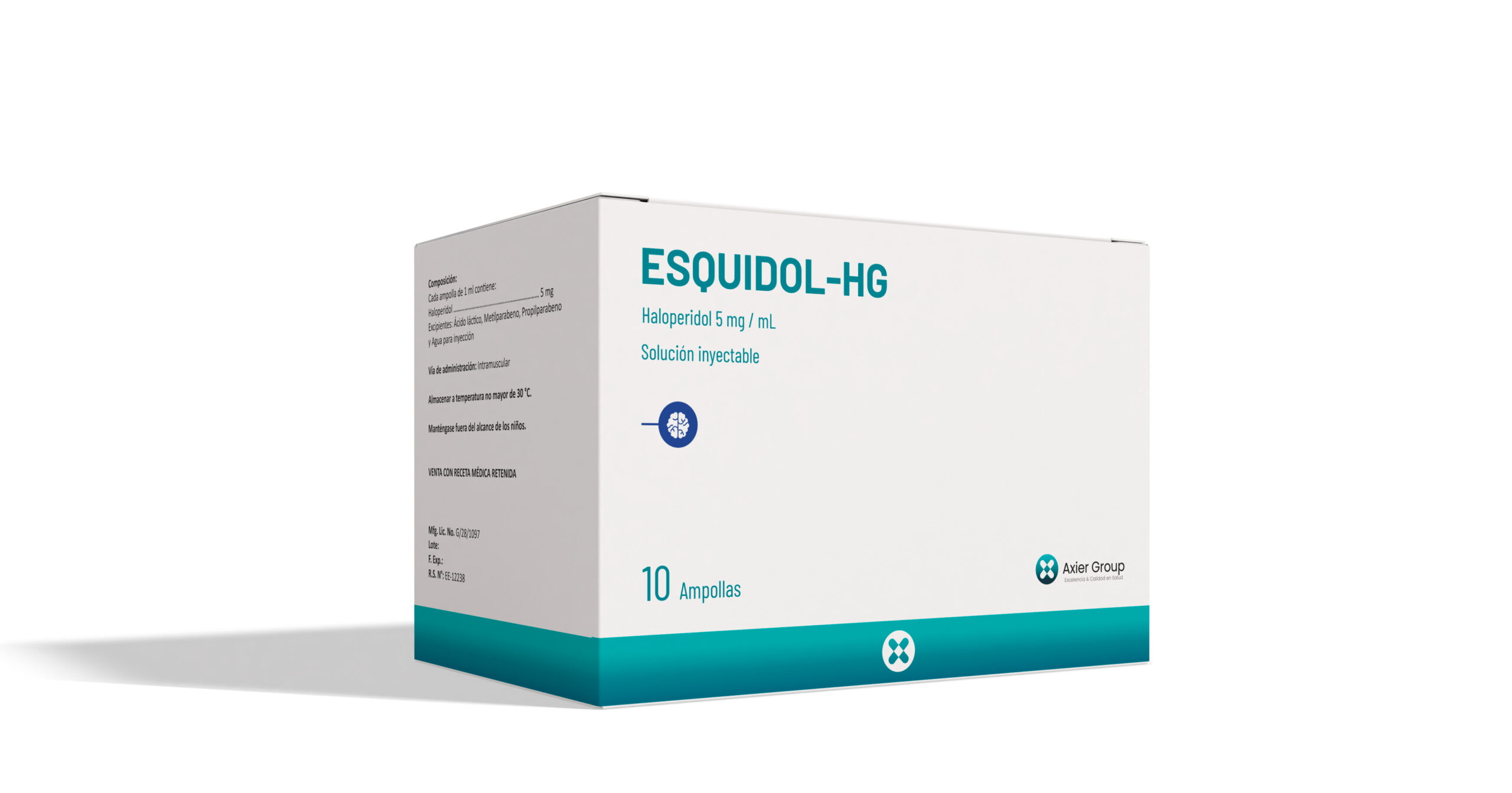 Rotulado Esquidol-HG 5mg 1mL x 10amp