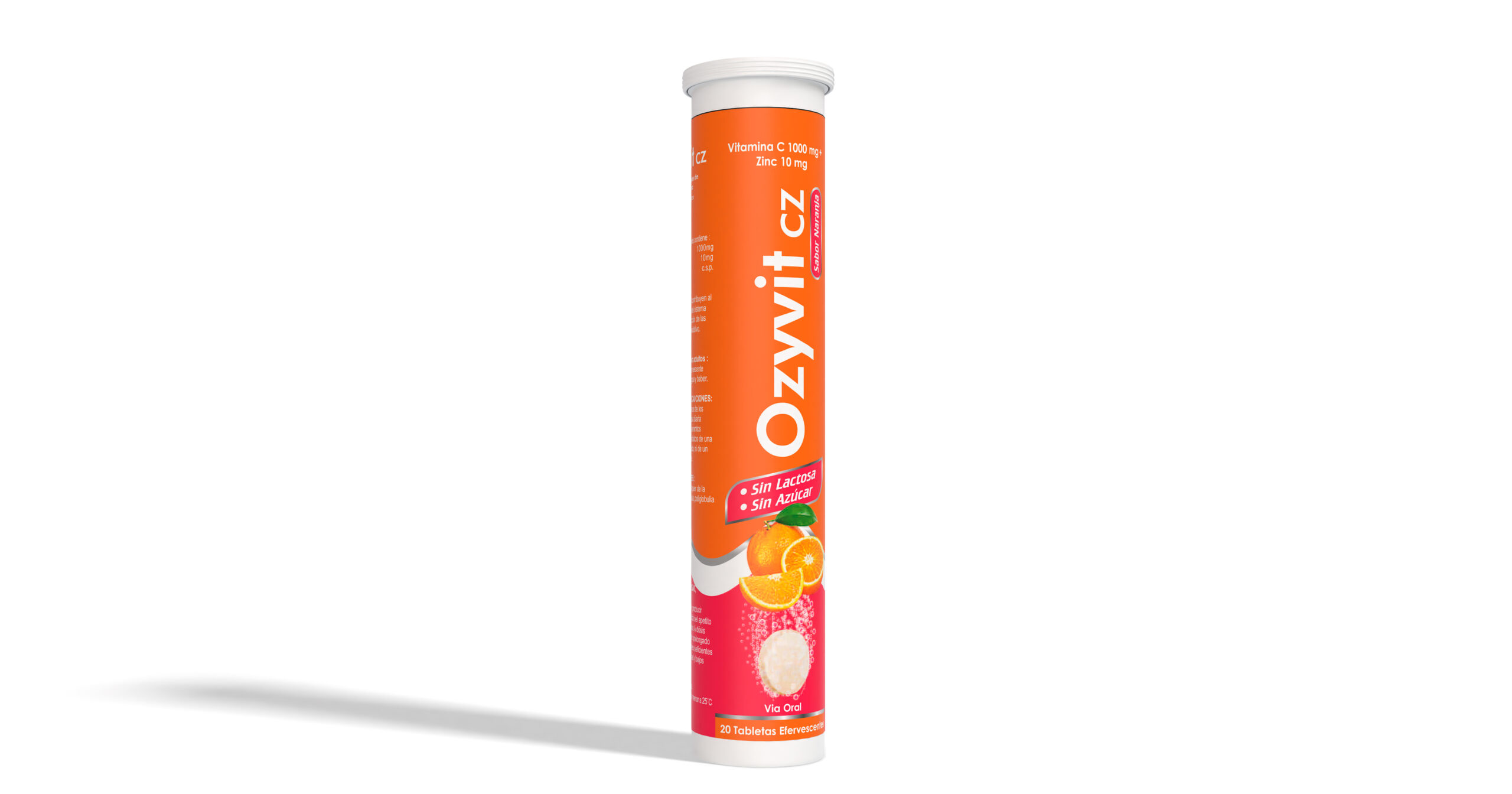 Rotulado Ozyvit cz Tableta efervescente