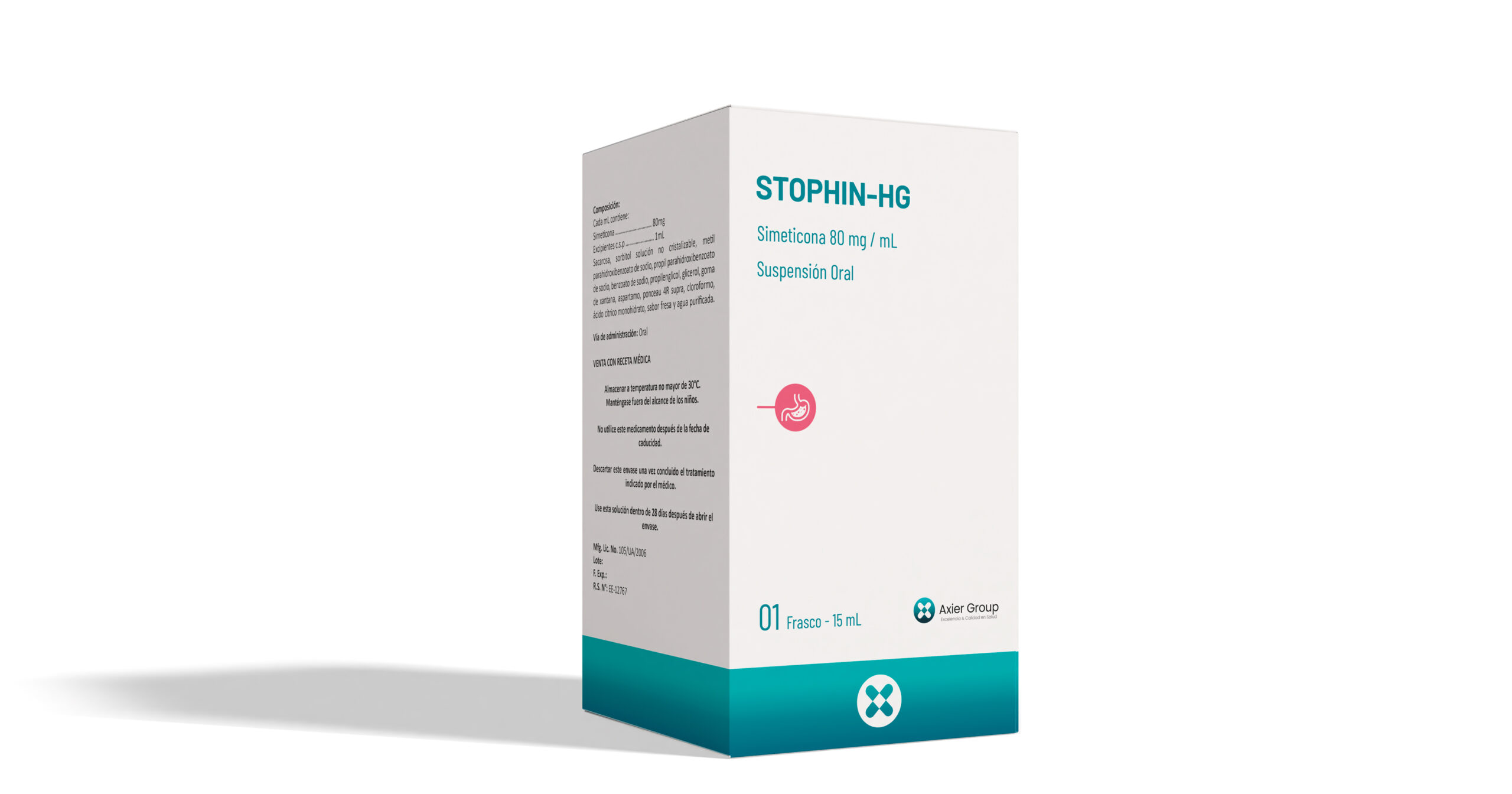 Rotulado Stophin-HG 80mg mL x Fco x 15mL